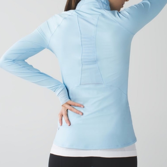 lululemon athletica Tops - Lululemon Go The Distance 1/2 Zip